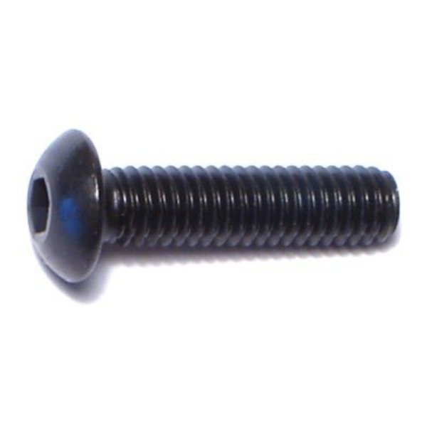 Midwest Fastener M4-0.70 Socket Head Cap Screw, Black Oxide Steel, 16 mm Length, 12 PK 75954
